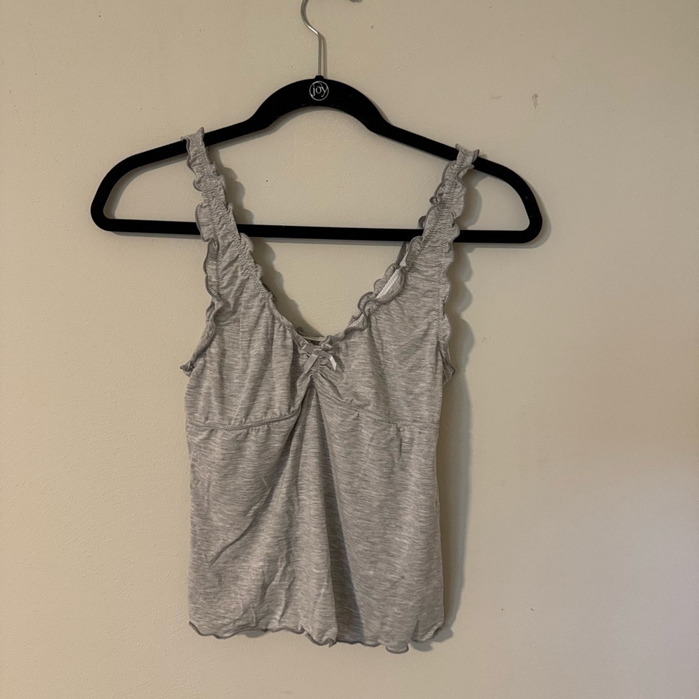 NWT WeWoreWhat Lettuce Edge Tank